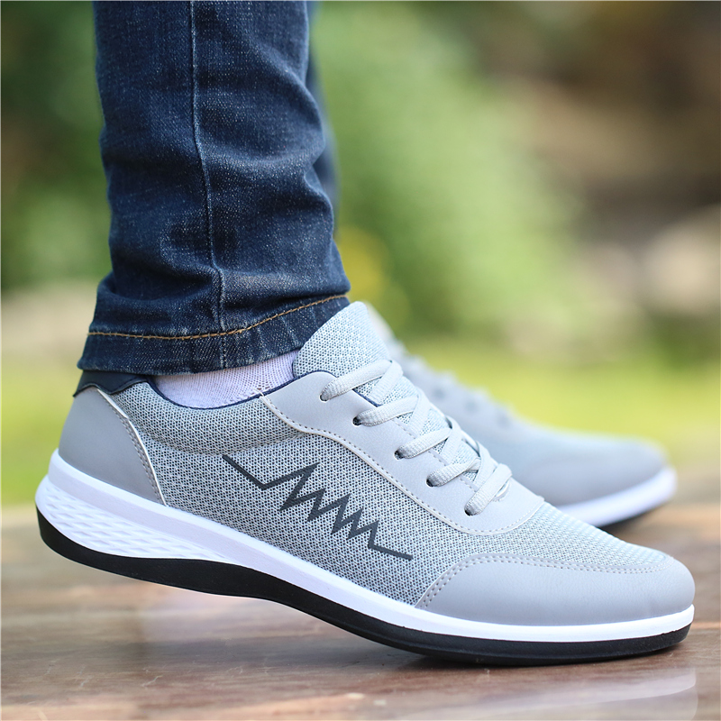 Tide men's shoes 2022 summer air thin mesh shoes trend sports casual mesh running tide shoes