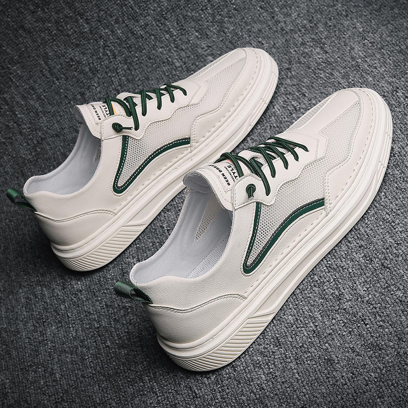 Tide brand men's shoes 2022 new trendy summer breathable mesh small white shoes men's sports shoes all-match casual sneakers