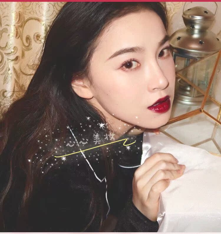 Gogotales sao sợi son bóng anh đào màu giữ ẩm môi men dì màu sinh viên son môi nhỏ màu ớt đích thực - Son bóng / Liquid Rouge son bóng hồng đất	