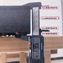 Special soundproof floor mat for drum set subwoofer shock-absorbing floor mat electronic drum foot pad non-slip thickened drum blanket manufacturer