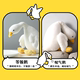 MINISO famous ຂະຫນາດໃຫຍ່ສີຂາວ goose plush doll doll ນອນ pillow ຂອງຂວັນວັນເກີດແມ່ຍິງງາມ