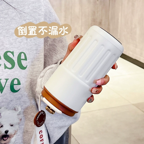 Чашка для воды, интеллектуальный цифровой дисплей, термос, женская чашка для кофе, новинка 2025 года, красивая чашка, чашка для льда из нержавеющей стали 316