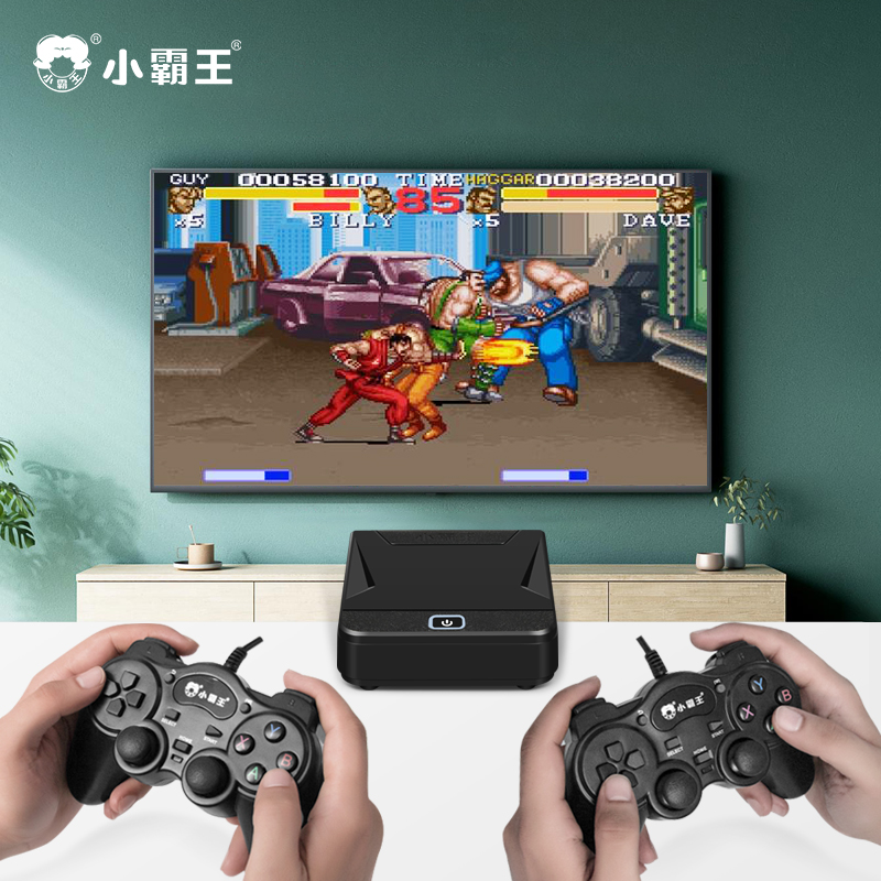 Bully King D103 Home consoles PSP Classic Street Machine Boxer Comeback Ancient World Red White Machine Childhood Double Old FC Children Nintendo Nostalgia TV Wireless Biathlon Pair War Box 4K