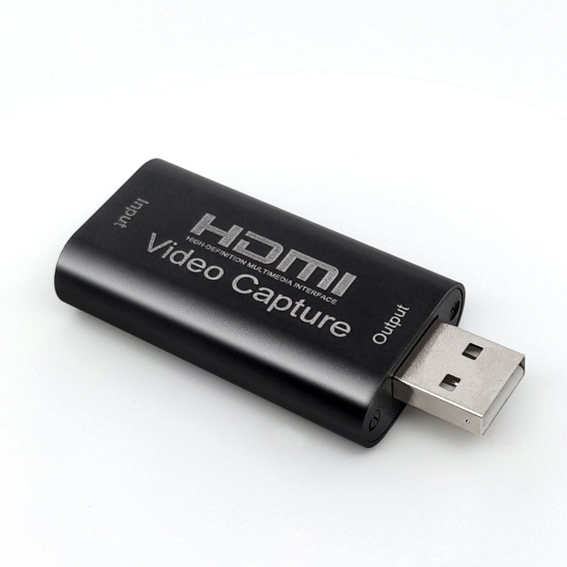 Xiaobawang Game Console Dedicated Usb2.0 Video Capture Card High-Definition HDMI Game Console Connection to Computer Dedicated HDMI to USB Connector Converter