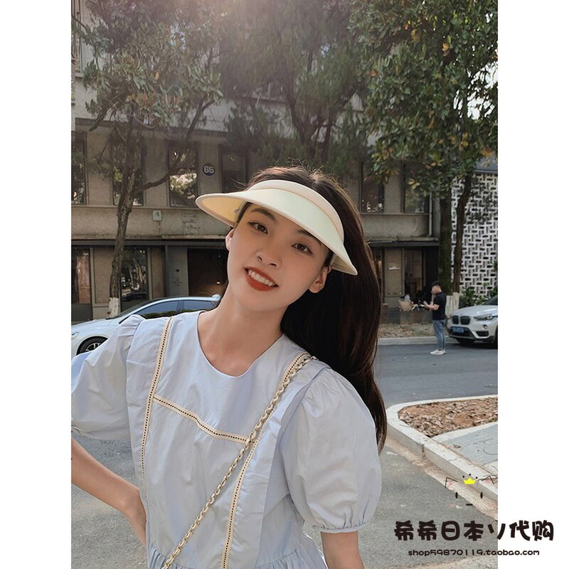 Japanese GP sun hat women's summer anti-UV hat sunscreen hat outdoor evening with the same sun hat spring