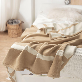 Double-Sided, Two-Tone, Thick Wool Blanket for Winter, Leg Covering, Office Nap Blanket, Sofa Blanket, Bed Blanket