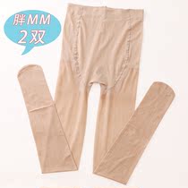 2 strips plus large size stockings women thin anti-hook silk fat mm plus stalls summer ultra-thin 180kg