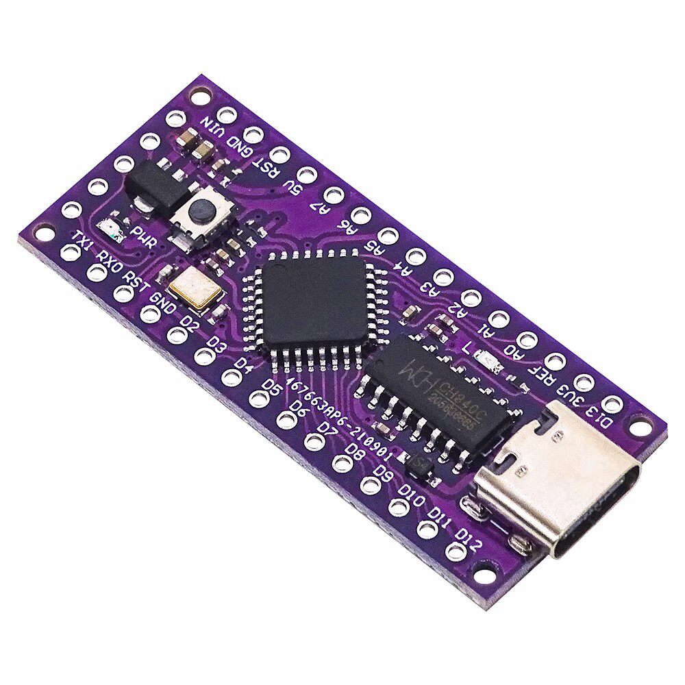 LGT8F328P LQFP32 MiniEVB替代rduino NANO V3.0 CH340芯片