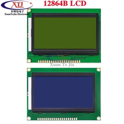 Синий экран/желтый -гриленый экран 1602a/1604a/2004a/12864b ЖК -экран 5V ЖК -полоса Baterlight IIC IIC