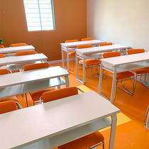 Training table long training table and chair combination educational institution tutoring class student desk and chair classroom conference table
