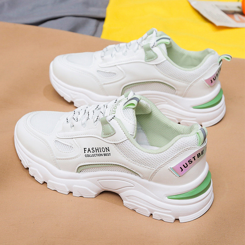 Old Daddy Shoes Children Ins Tide 2022 New Summer 100 Hitch Version Fashion Breathable Little White Casual Sneakers