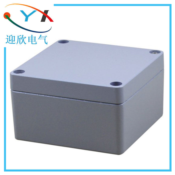 120 * 120 * 82mm cast aluminium waterproof junction box metal waterproof case outdoor aluminium alloy sealing junction box