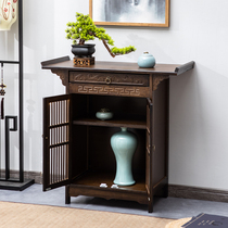 For the table Buddha table Household tribute table Incense case God table Shrine worship table Buddha table Chinese living room decoration Entrance cabinet case