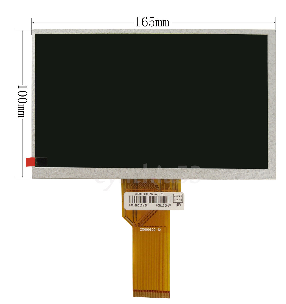 Innolux 7 inch LCD screen AT070TN92 94 display inner screen car touch TFT module LCD driver board