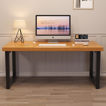 Solid Wood Computer Desk Desktop Brief About Double Modern Table Home Desk Nordic Light Extravagant Office Electric Arena