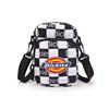 Postman checkerboard plaid single shoulder bag Dickies