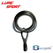Xingtai BXBLSG guide ring LS ring black stainless steel frame double leg guide eye DIY fishing rod accessories SEAGUIDE