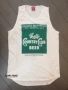Hàn Quốc Dongdaemun mua nghệ thuật nam tươi in chữ ngắn ngắn cotton dài tay áo thun mùa hè - Áo vest cotton áo khoác mùa hè nam