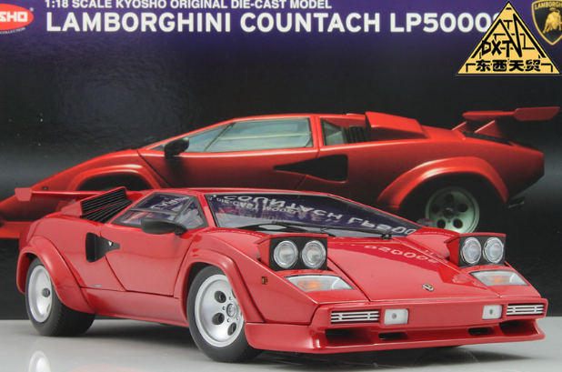 KY Jingshang 1:18 Lamborghini Countach 5000S Countach LP5000S Collection