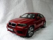 Jingshang Kyosho 1:18 BMW X6M E71 BMW X6M Red new X6 car model collection