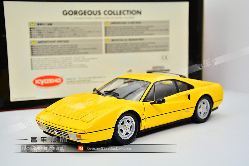 Kyosho 1: 18 Kyosho Ferrari 308GTB QUATTROVALVOLE car model
