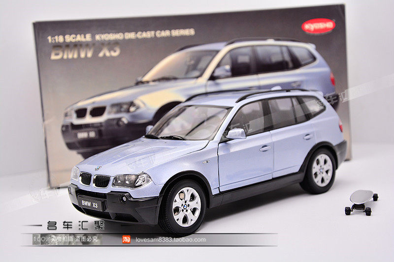 German original 1:18 BMW X3 BMW Jeep SUV off-road vehicle model collection