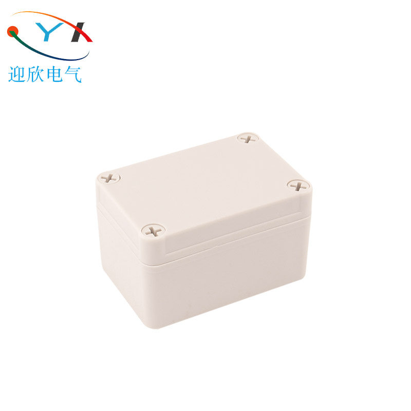 New material ABS waterproof junction box 95*65*55 power distribution junction box plastic terminal box outdoor waterproof sealing box