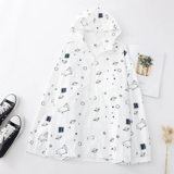 Летняя одежда для защиты от солнца для школьников, куртка для отдыха, в корейском стиле, для средней школы