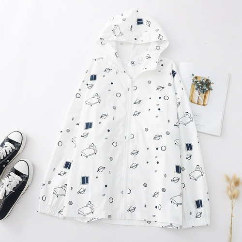 Летняя одежда для защиты от солнца для школьников, куртка для отдыха, в корейском стиле, для средней школы