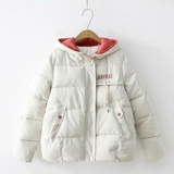 Пуховик для школьников с капюшоном, куртка с пухом, подходит для подростков