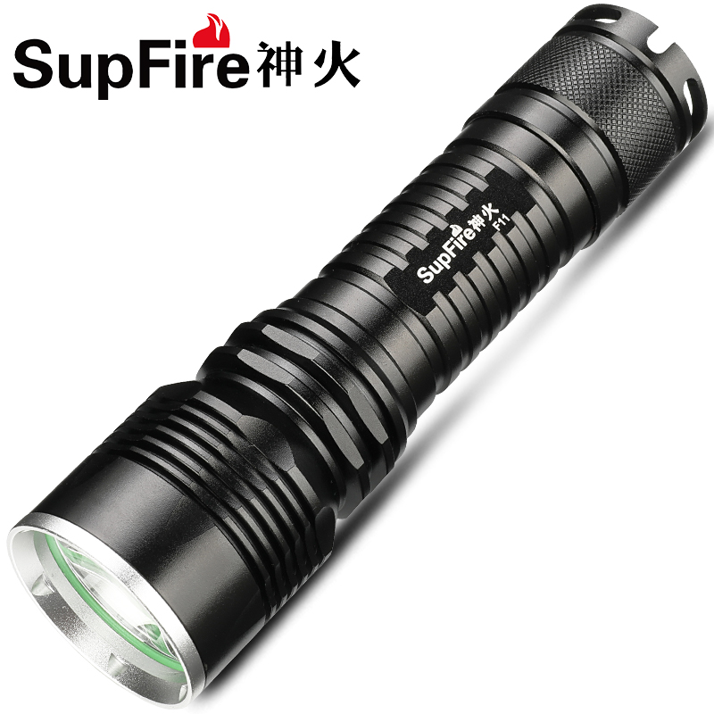 God Fire F11-T Flashlight Super Bright Far Shot Outdoor 26650 Zoom Bright Light Flashlight Durable Portable Charging Flashlight