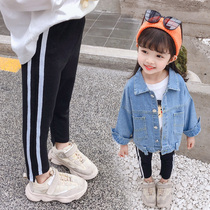 Girls leggings 2021 summer Spring and Autumn wear autumn clothes summer children sports pants baby baby thin