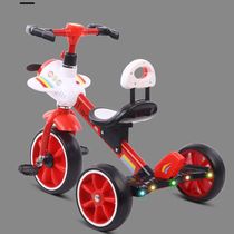 Childrens tricycle bicycle stroller stroller birthday gift bicycle bicycle riding light toddler stroller