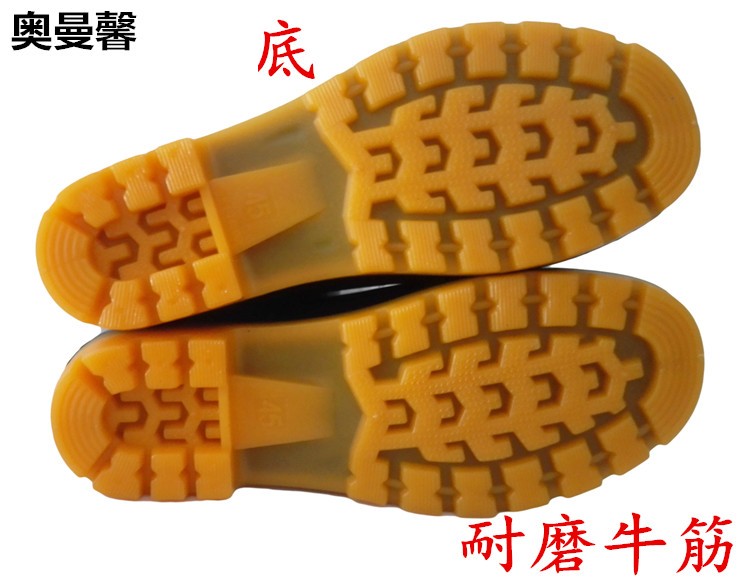 Đặc biệt cung cấp miễn phí mail mưa ủng nam mưa ủng trong ống mưa giày chống nước giày cao su giày cao su đảm bảo chất lượng mưa ủng 50 yard 52 yard - Rainshoes ủng đi mưa cao cấp
