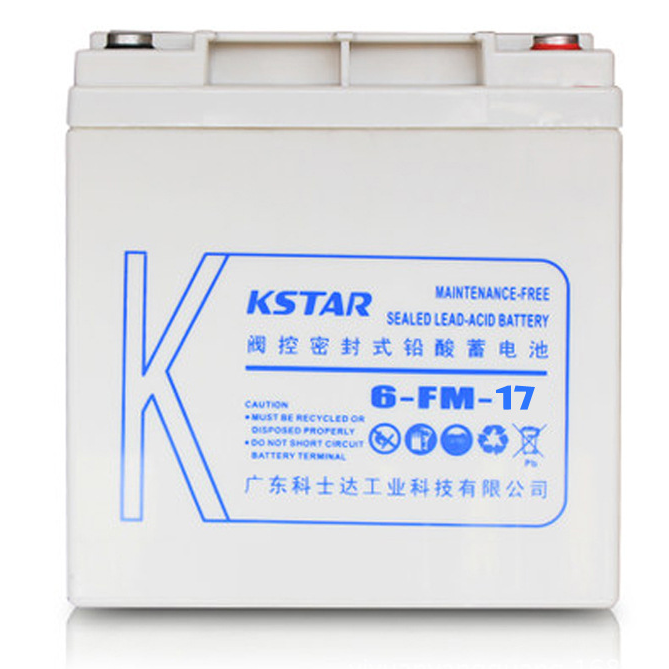 Monitoring equipment 6-FM-17 Fire Anti - Fire Equipment Costa Battery 12V17AH Machine Room UPS Power Supply
