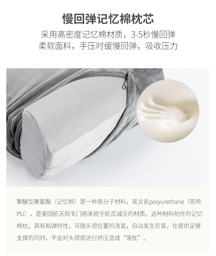 小米生态链 佐敦朱迪 午睡神器 多功能手枕/腰枕/肩枕 图7