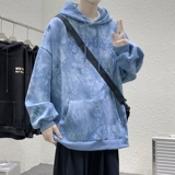 Tide, осенняя толстовка с капюшоном для влюбленных, куртка, свободный крой, в американском стиле