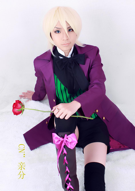 COSPLAY costume Black Deacon 2 Lord Alois Yalos midot Tolancy COS anime costume