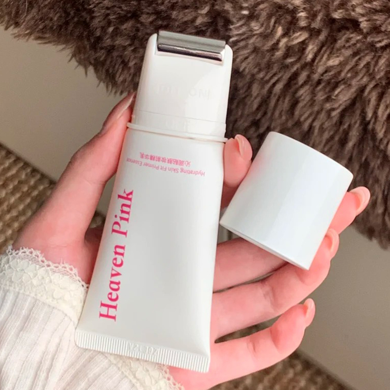 【New Product】Heavenpink Ice Ironing Cream Primer Essence Roller Anti-Puffiness Magic Isolation Long-Lasting 【New Product】Heavenpink Ice Ironing Cream Primer Essence Roller Anti-Puffiness Magic Isolation Long-Lasting