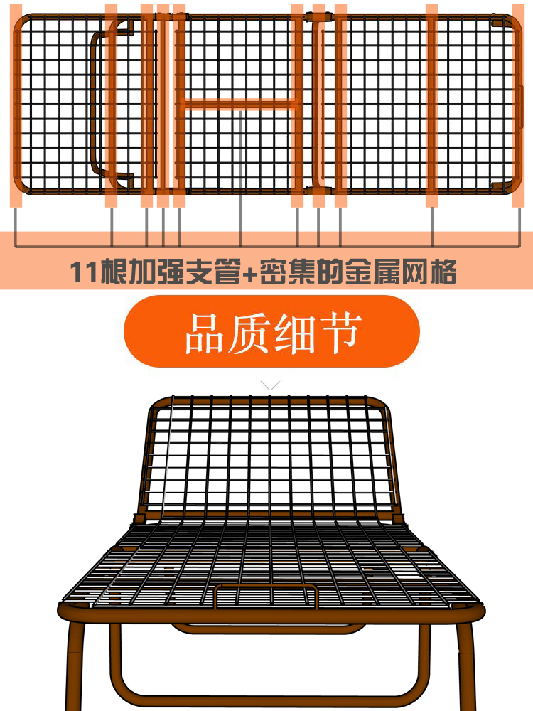 Dễ dàng giường gấp ghế tựa trưa bệnh viện ngủ trưa văn phòng tại nhà đơn đôi lĩnh vực giường để đi cùng diễu hành - Giường giường tầng cao cấp