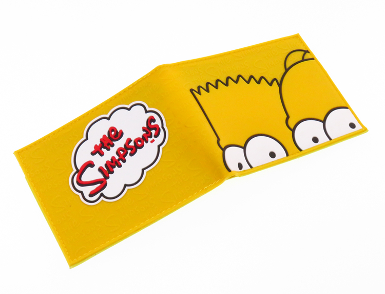 Ví sinh viên Simpson Phim hoạt hình Simpsons một ví tiền mới của Harajuku - Ví tiền ví lv