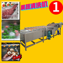 Direct selling green vegetable chrysanthemum bubble cleaning machine bitter chrysanthemum bubble cleaning machine bubble kelp cleaning machine discount