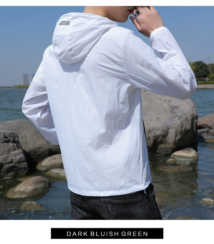 Mùa hè 2020 nam phổ biến áo khoác thủy thủ thương hiệu phù hợp với tất cả quần áo chống nắng mỏng quần áo rộng rãi đồng phục bóng chày Hàn Quốc - Áo khoác đôi