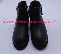 To customize the disabled high and low feet long short leg orthosis shoes plus velvet winter womens boots