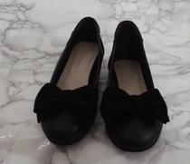 Bow flat heel high and low foot shoes single foot invisible height height disabled people make high shoes