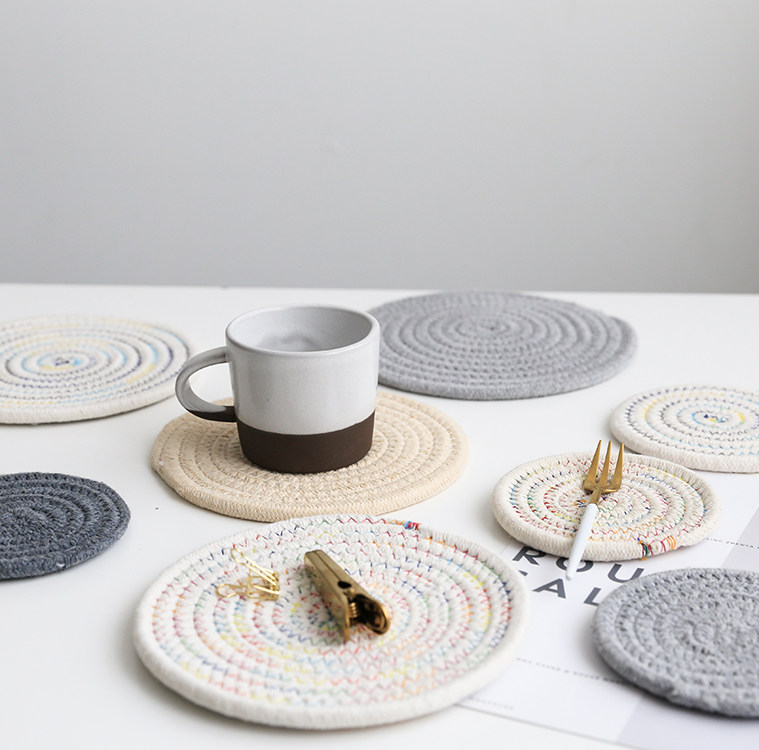 Household pot mat Western mat Coaster Bowl mat Kitchen waterproof insulation table mat Insulation mat Western placemat table mat