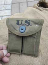 In stock World War II American M1 tactical small bag outdoor canvas waist bag 1943 carbine magazine bag