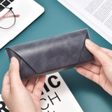 Ретро креативные брендовые портативные солнцезащитные очки на солнечной энергии, коробка для хранения