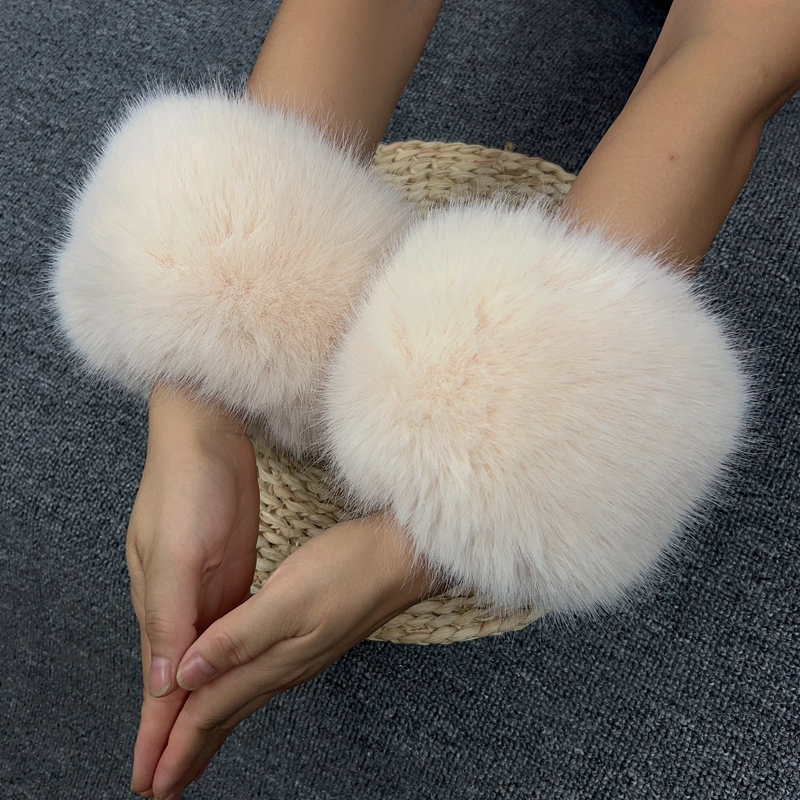 Faux Fur Wrist Warmers with Elastic Cuffs, Faux Fur Fox Fur Wristbands, Wrist Protectors, Fake Sleeves Faux Fur Wrist Warmers with Elastic Cuffs, Faux Fur Fox Fur Wristbands, Wrist Protectors, Fake Sleeves