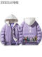 Demon Slayer Anime Merchandise Collaboration with Infinite City Theater Edition down Cotton Jacket Casual Outerwear Trendy